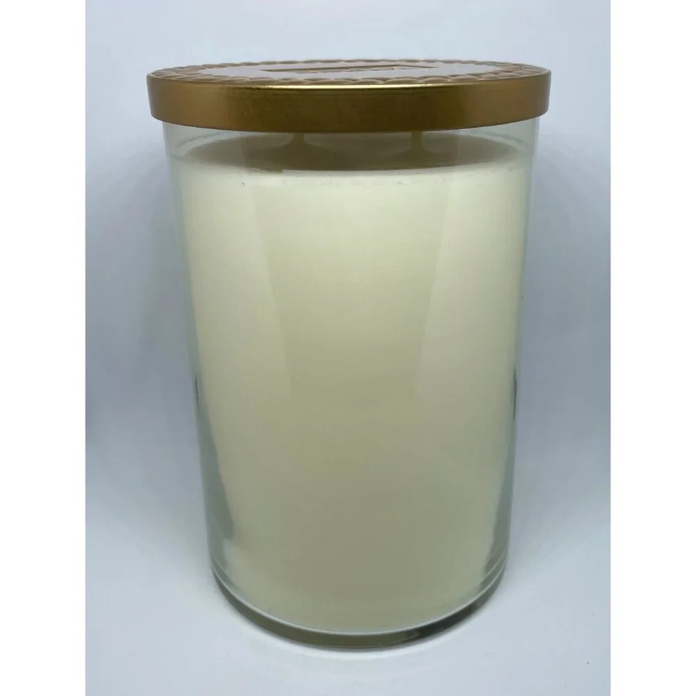YANKEE CANDLE Pumpkin Pie Martini 22oz Large Jar Tumbler Candle 2-Wick Spice - Picture 4 of 8